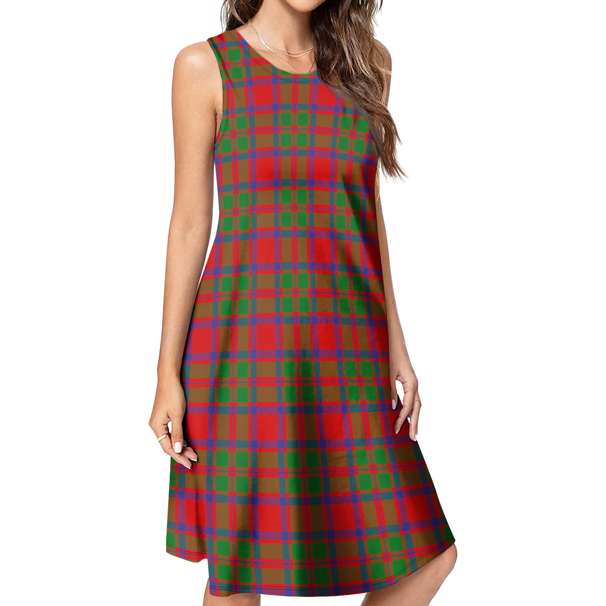 MacIntosh (McIntosh) Tartan Womens Casual Dresses 4XL - Tartan Vibes Clothing