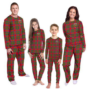MacIntosh (McIntosh) Tartan Pajamas Family Set with Family Crest Kid - Tartan Vibes Clothing