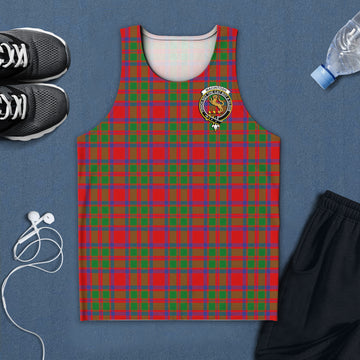 MacIntosh (McIntosh) Tartan Mens Tank Top with Family Crest 5XL - Tartan Vibes Clothing
