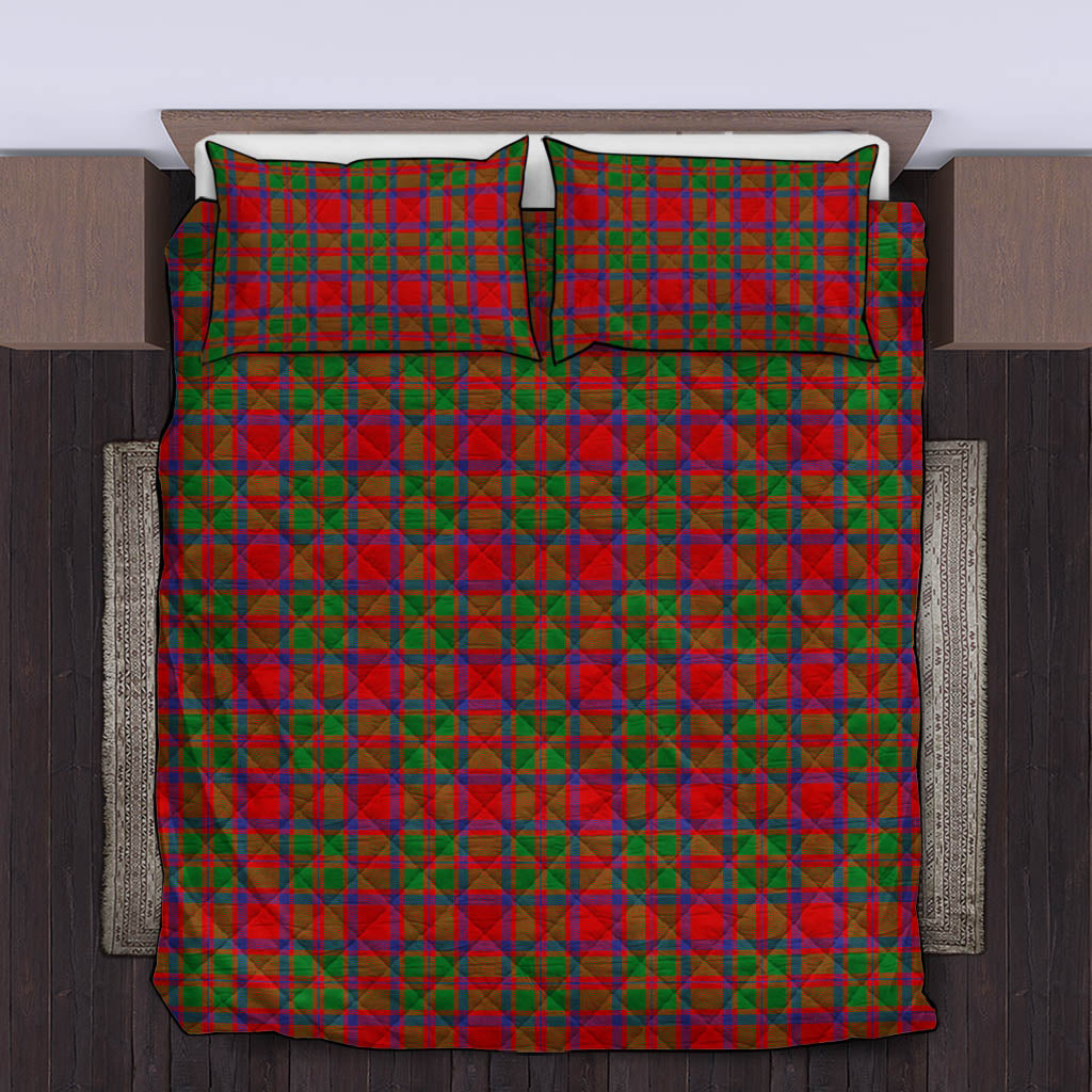 MacIntosh (McIntosh) Tartan Quilt Bed Set King - Tartan Vibes Clothing