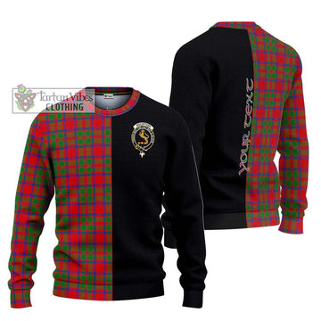 MacIntosh (McIntosh) Tartan Knitted Sweater with Family Crest and Half Of Me Style Unisex - Tartanvibesclothing Shop