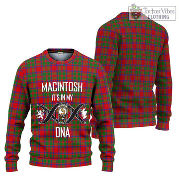 MacIntosh (McIntosh) Tartan Ugly Sweater with Family Crest DNA In Me Style Unisex - Tartan Vibes Clothing
