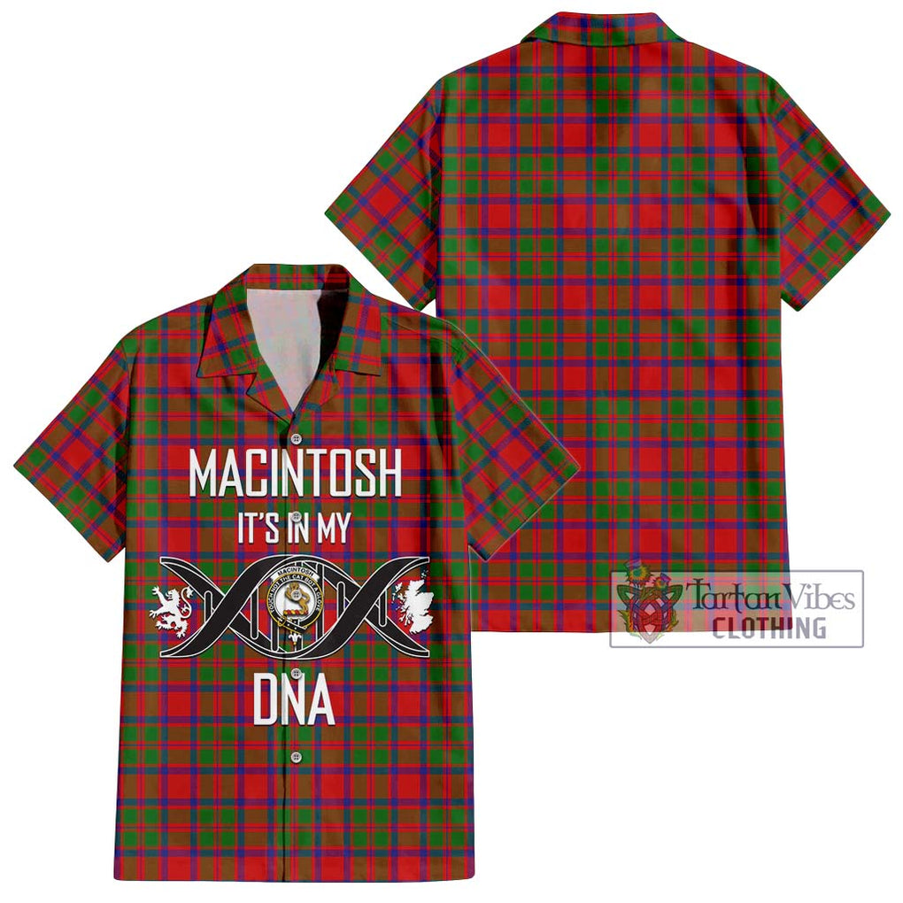 MacIntosh (McIntosh) Tartan Hawaiian Shirt with Family Crest DNA In Me Style Kid - Tartan Vibes Clothing