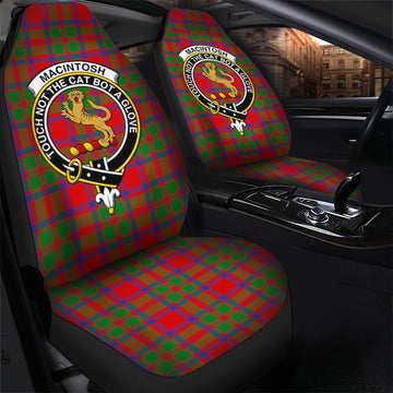 MacIntosh (McIntosh) Tartan Car Seat Cover with Family Crest - Tartan Vibes Clothing