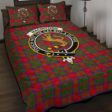 MacIntosh (McIntosh) Tartan Quilt Bed Set with Family Crest - Tartan Vibes Clothing