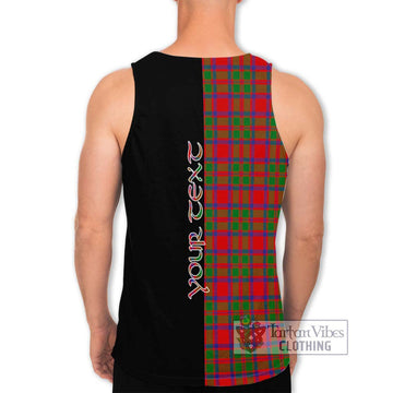 MacIntosh (McIntosh) Tartan Men's Tank Top with Family Crest and Half Of Me Style - Tartanvibesclothing Shop