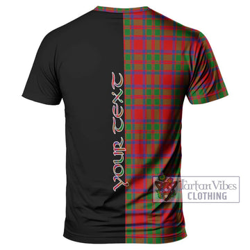 MacIntosh (McIntosh) Tartan T-Shirt with Family Crest and Half Of Me Style - Tartanvibesclothing Shop