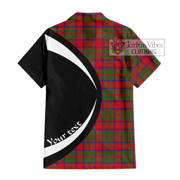MacIntosh (McIntosh) Tartan Hawaiian Shirt with Family Crest Circle Style - Tartan Vibes Clothing