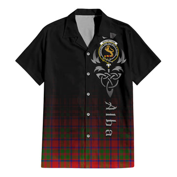 MacIntosh (McIntosh) Tartan Hawaiian Shirt Shirt Featuring Alba Gu Brath Family Crest Celtic Inspired - Tartan Vibes Clothing