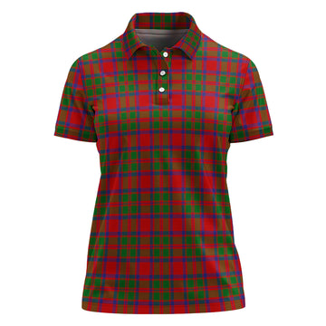 MacIntosh Modern Tartan Polo Shirt For Women
