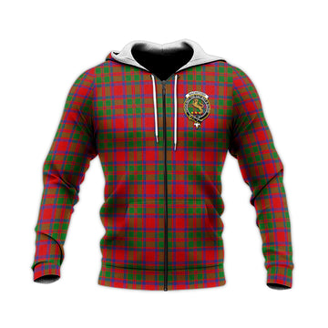 MacIntosh (McIntosh) Tartan Knitted Hoodie with Family Crest Unisex Knitted Zip Hoodie - Tartan Vibes Clothing