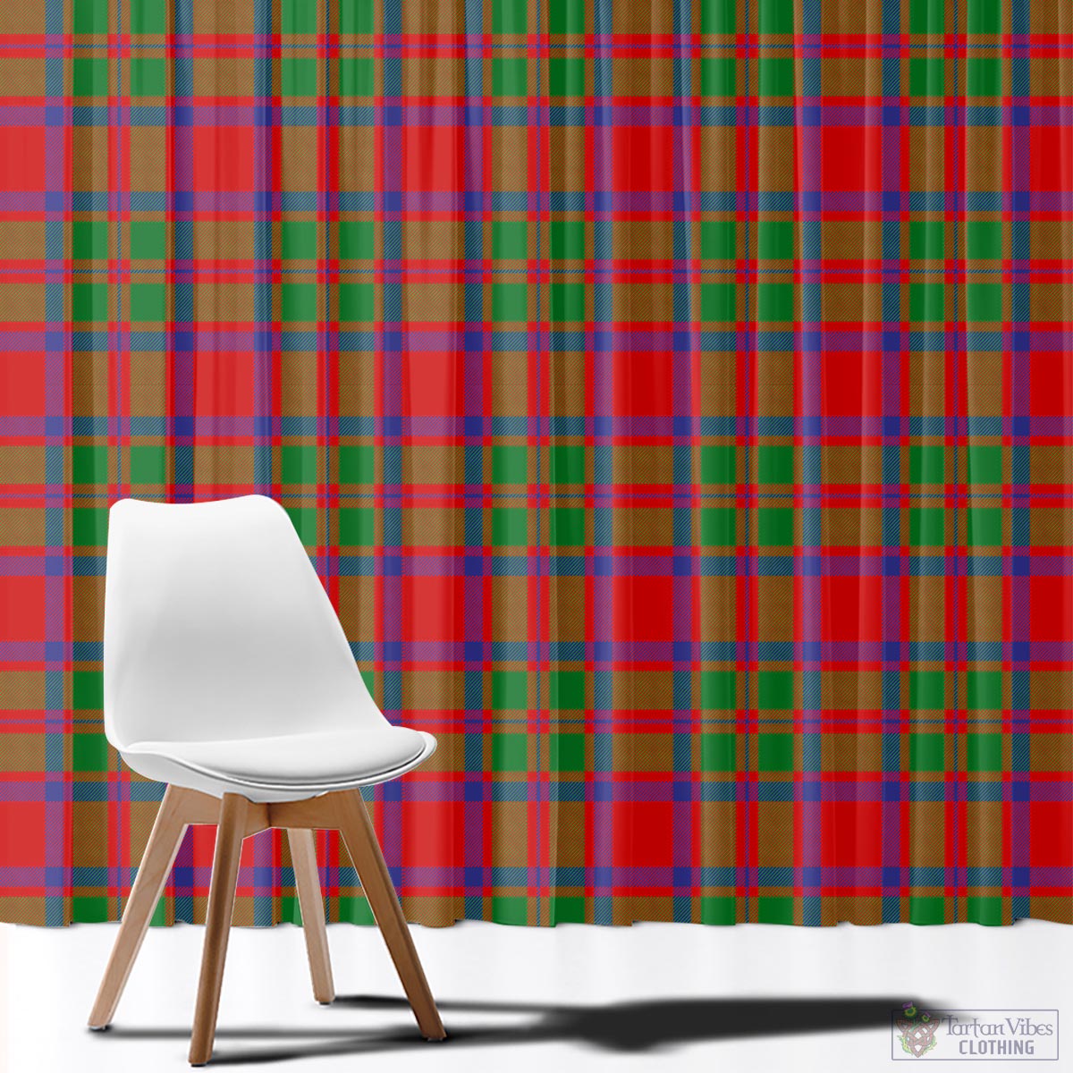MacIntosh Modern Tartan Window Curtain