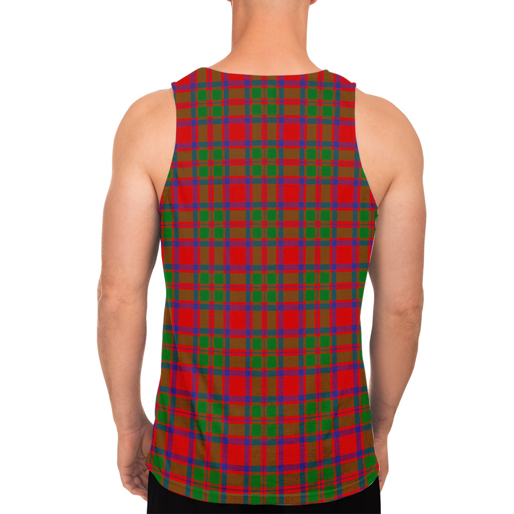 MacIntosh (McIntosh) Tartan Mens Tank Top with Family Crest - Tartan Vibes Clothing