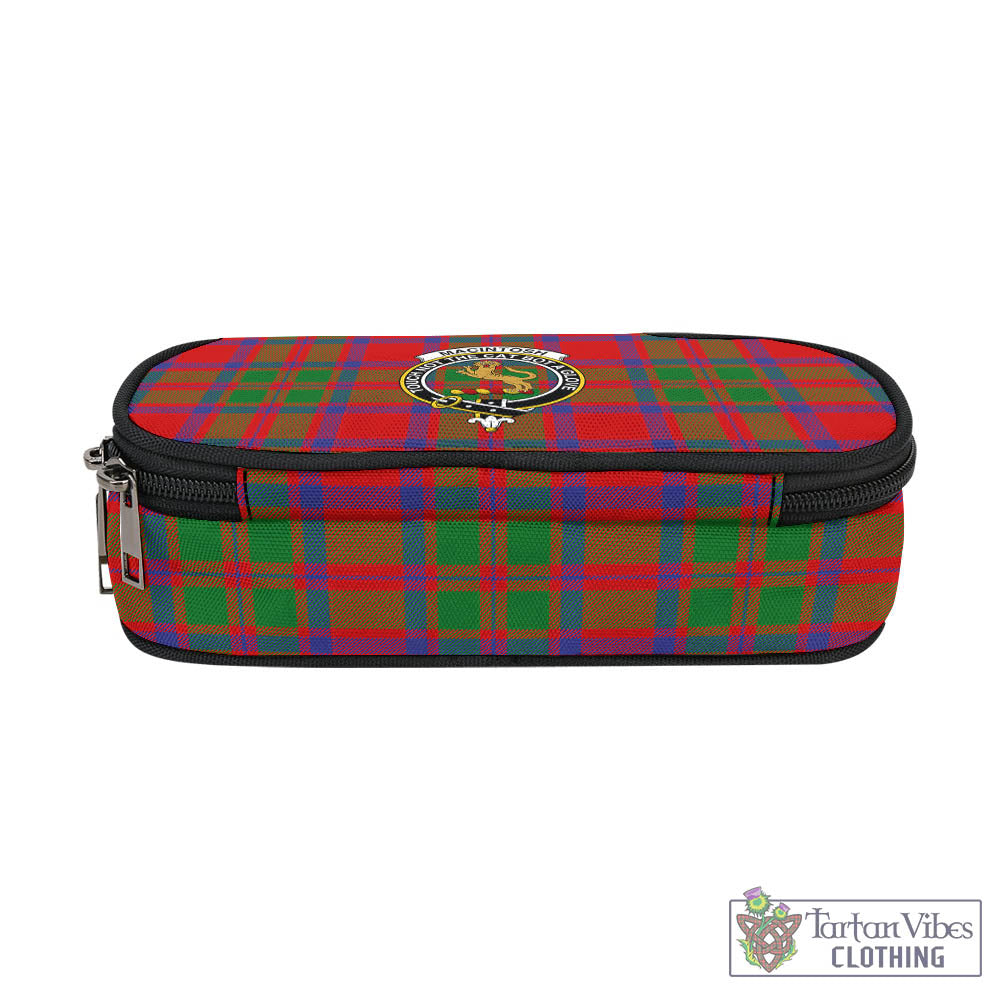 MacIntosh (McIntosh) Tartan Pen and Pencil Case with Family Crest - Tartan Vibes Clothing