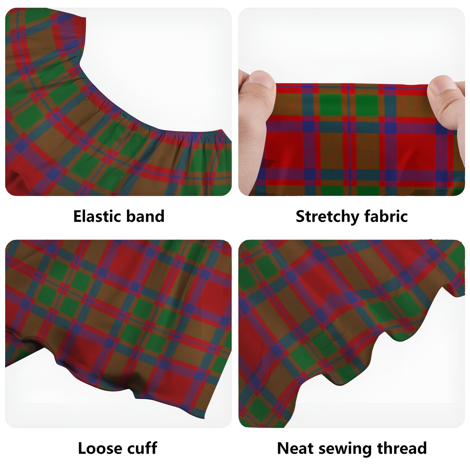 MacIntosh (McIntosh) Tartan Off Shoulder Long Dress - Tartan Vibes Clothing