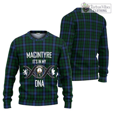 MacIntyre (McIntyre) Tartan Knitted Sweater with Family Crest DNA In Me Style Unisex - Tartanvibesclothing Shop