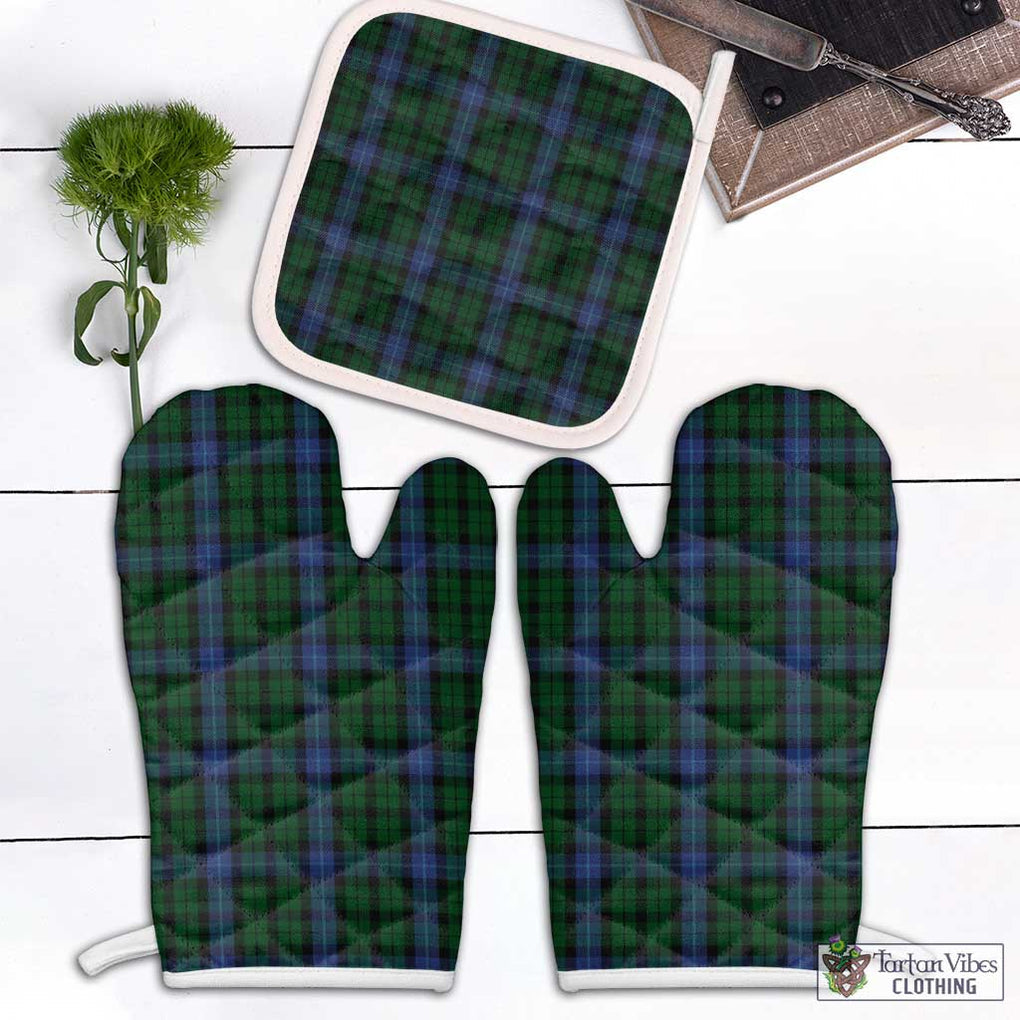 MacIntyre (McIntyre) Tartan Combo Oven Mitt & Pot-Holder Combo 1 Oven Mitt & 1 Pot-Holder White - Tartan Vibes Clothing