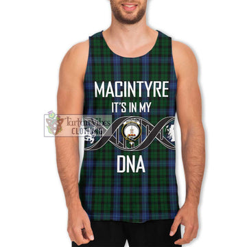 MacIntyre (McIntyre) Tartan Men's Tank Top with Family Crest DNA In Me Style Men - Tartanvibesclothing Shop
