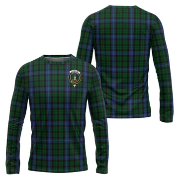 MacIntyre (McIntyre) Tartan Long Sleeve T-Shirt with Family Crest