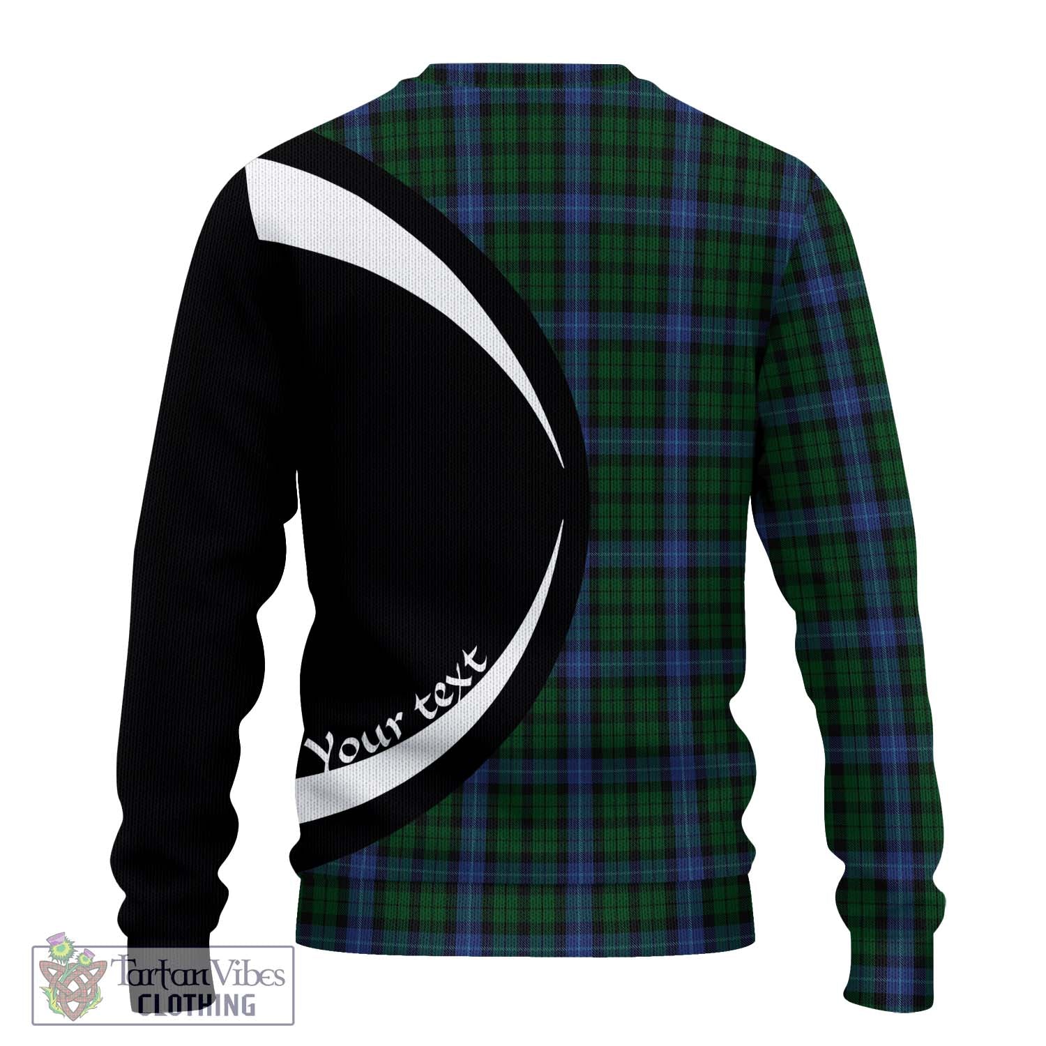 MacIntyre (McIntyre) Tartan Knitted Sweater with Family Crest Circle Style - Tartan Vibes Clothing