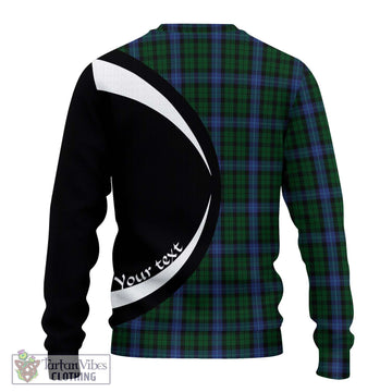 MacIntyre (McIntyre) Tartan Knitted Sweater with Family Crest Circle Style - Tartan Vibes Clothing