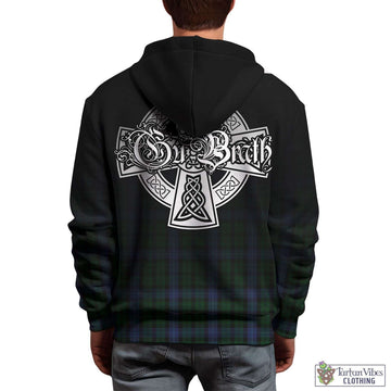 MacIntyre (McIntyre) Tartan Hoodie Featuring Alba Gu Brath Family Crest Celtic Inspired