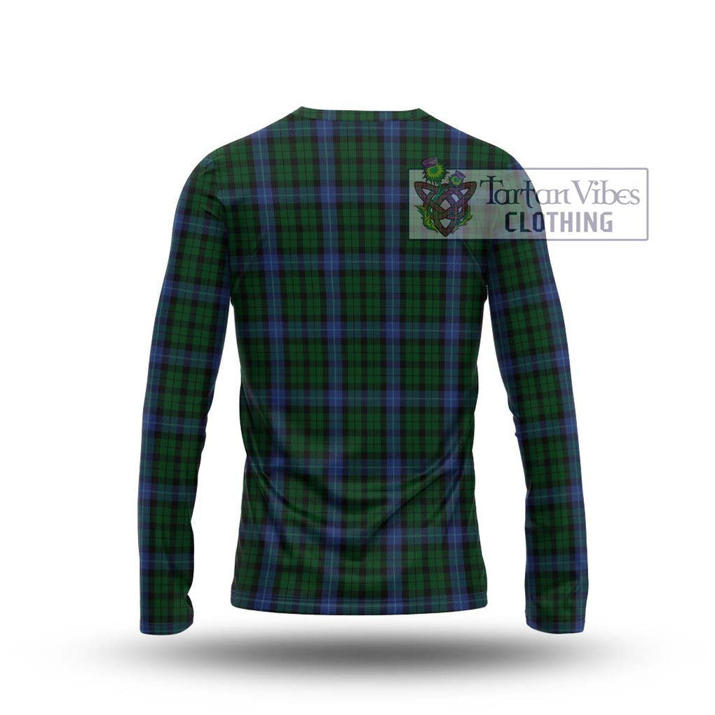 MacIntyre (McIntyre) Tartan Long Sleeve T-Shirt with Family Crest DNA In Me Style - Tartanvibesclothing Shop