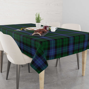 MacIntyre Tatan Tablecloth with Family Crest