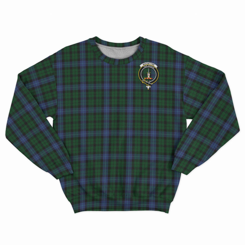 MacIntyre (McIntyre) Tartan Sweatshirt with Family Crest - Tartan Vibes Clothing