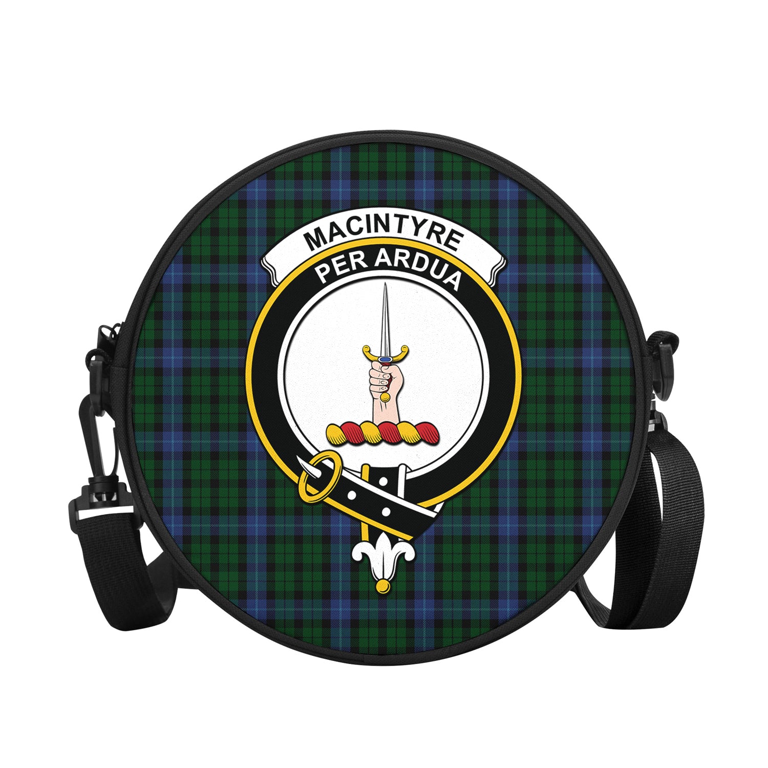 macintyre-tartan-round-satchel-bags-with-family-crest