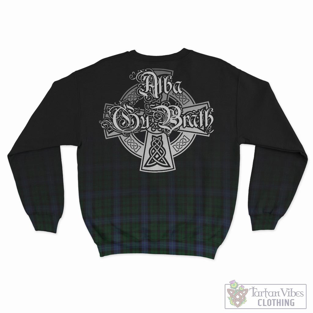 Tartan Vibes Clothing MacIntyre Tartan Sweatshirt Featuring Alba Gu Brath Family Crest Celtic Inspired