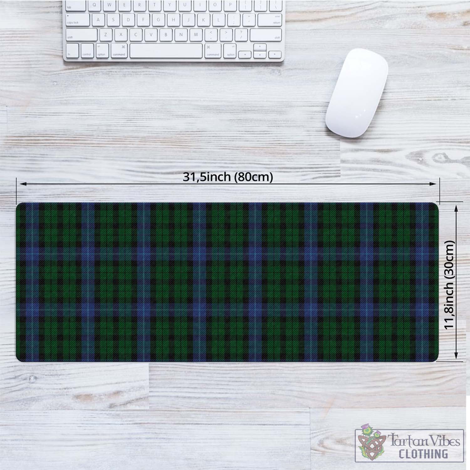 Tartan Vibes Clothing MacIntyre Tartan Mouse Pad