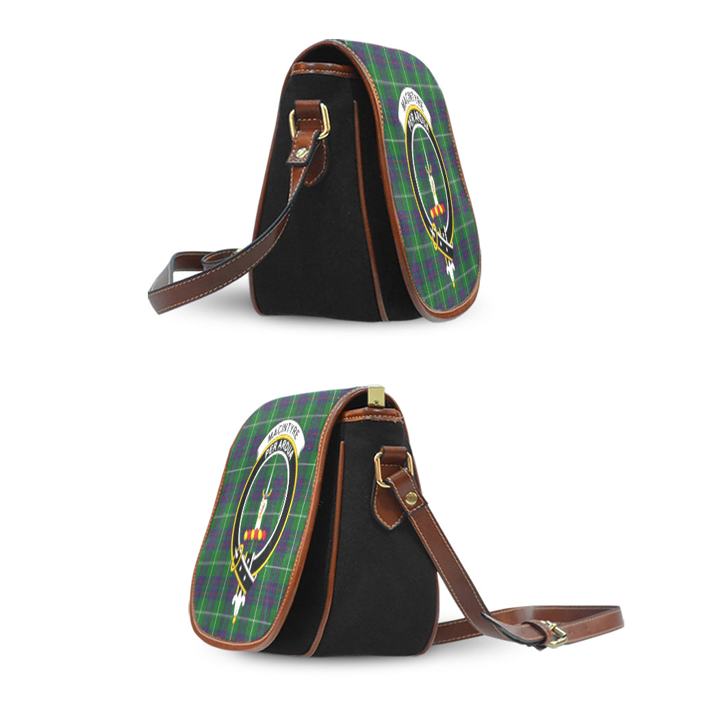 macintyre-hunting-tartan-saddle-bag-with-family-crest