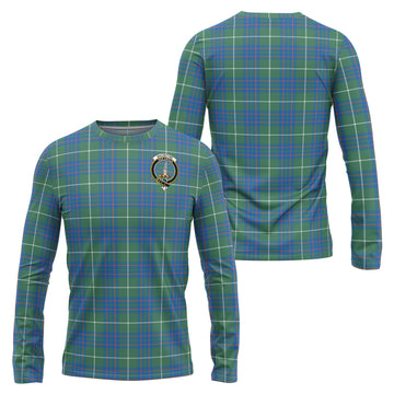 MacIntyre Hunting Ancient Tartan Long Sleeve T-Shirt with Family Crest