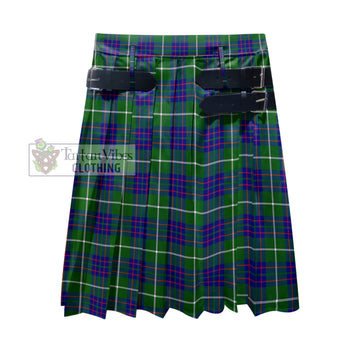 MacIntyre Hunting Modern Tartan Men's Pleated Skirt - Fashion Casual Retro Scottish Kilt Style