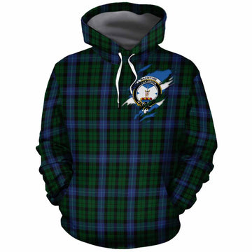 MacIntyre (McIntyre) Clan Crest In Me Tartan Cotton Hoodie Scotland Flag Style