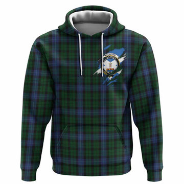 MacIntyre (McIntyre) Clan Crest In Me Tartan Hoodie Scotland Flag Style
