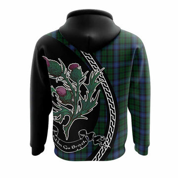 MacIntyre (McIntyre) Family Crest Tartan Hoodie Alba Thistle Inspired