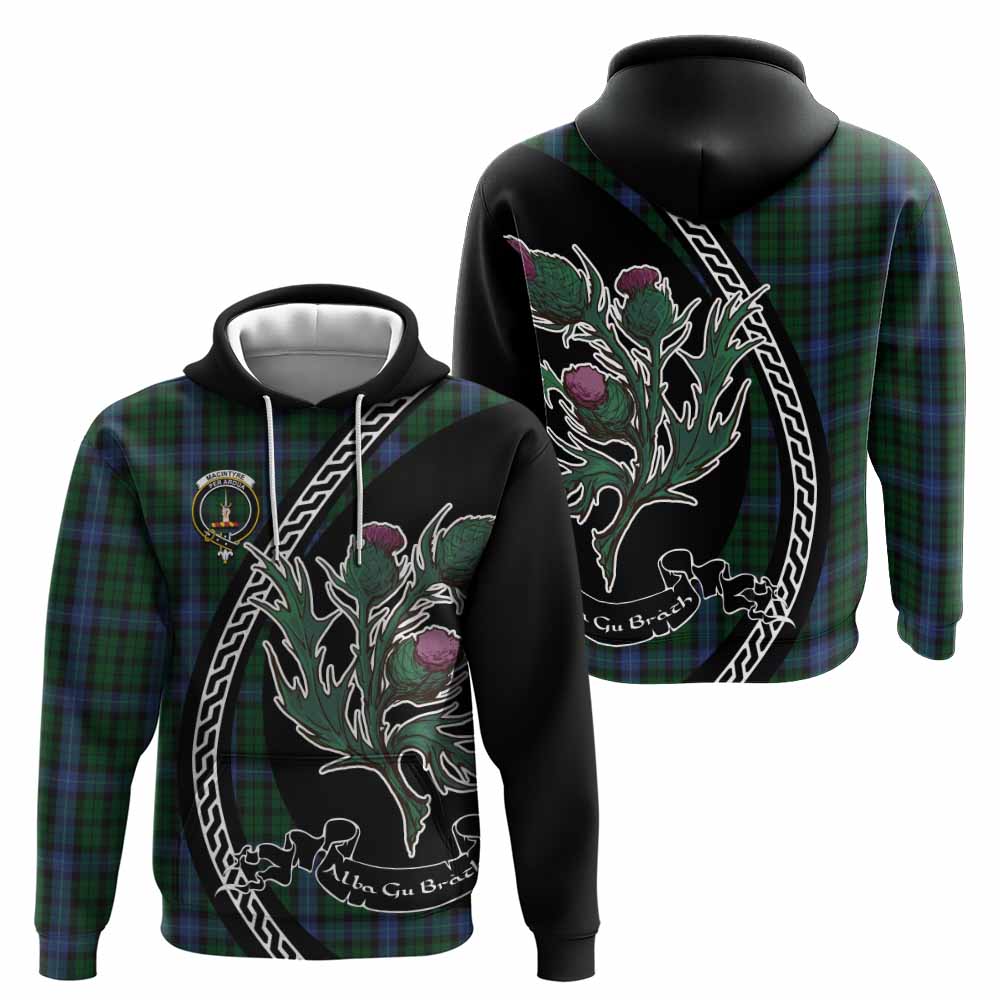 MacIntyre (McIntyre) Family Crest Tartan Hoodie Alba Thistle Inspired - Tartan Vibes Clothing