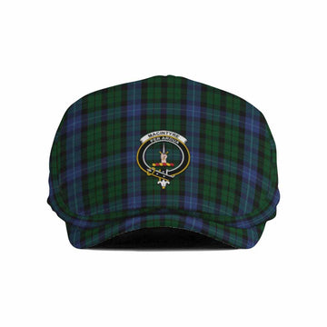 MacIntyre (McIntyre) Family Crest Tartan Jeff Cap, Tartan Flat Cap
