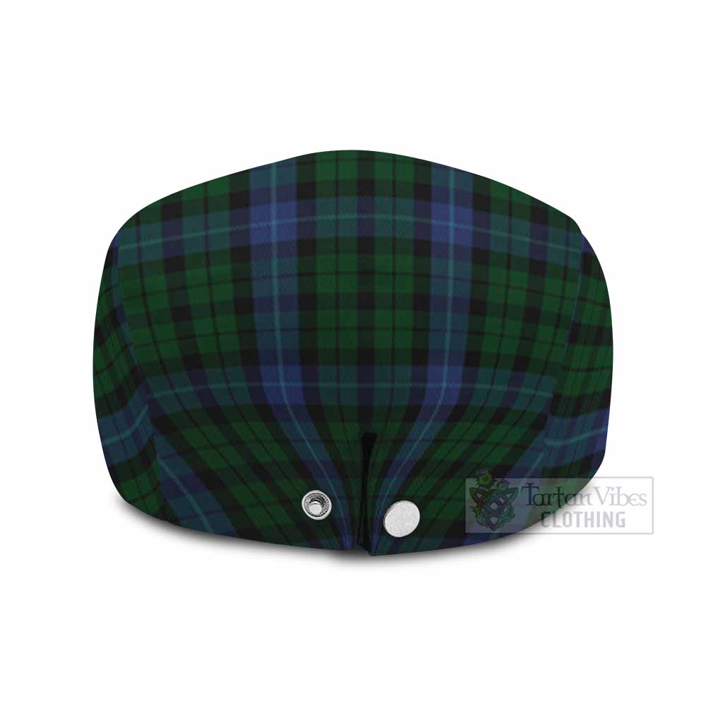 MacIntyre (McIntyre) Family Crest Tartan Jeff Cap, Tartan Flat Cap