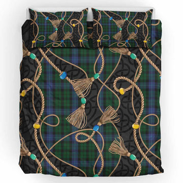 MacIntyre (McIntyre) Scottish Tartan Twisted Ropes Stylized Bedding Set UK Bedding Set UK King 91*87 inch - Tartan Vibes Clothing