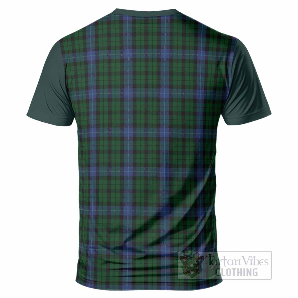 MacIntyre (McIntyre) Tartan Accent T-Shirt with Family Crest