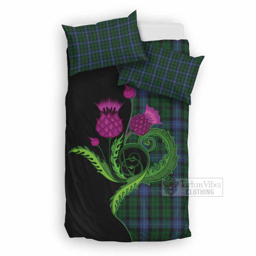 MacIntyre (McIntyre) Tartan Bedding Set Traditional Scottish Thistle UK Bedding Set UK Double 79*79 inch - Tartan Vibes Clothing