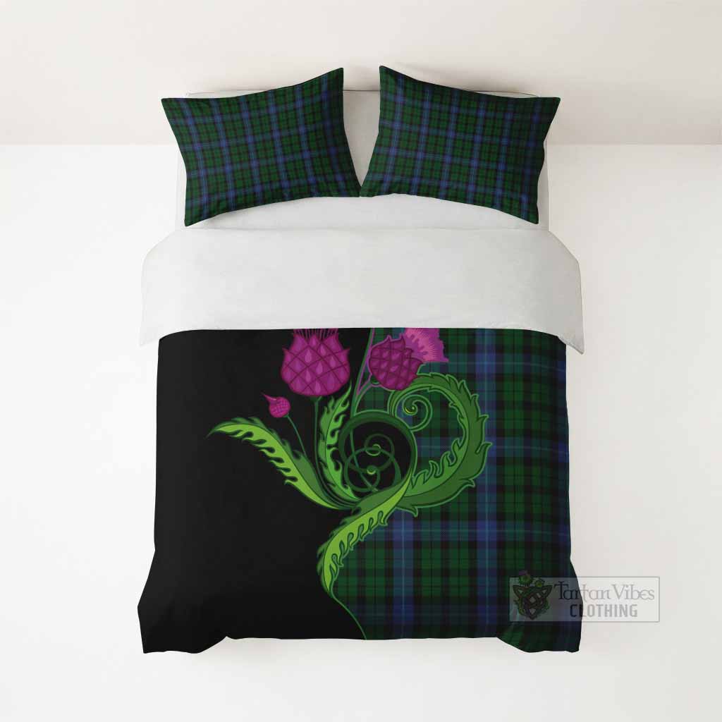 MacIntyre (McIntyre) Tartan Bedding Set Traditional Scottish Thistle - Tartan Vibes Clothing