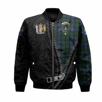 MacIntyre (McIntyre) Tartan Bomber Jacket New Zealand Pattern Unique Zipper Stylized