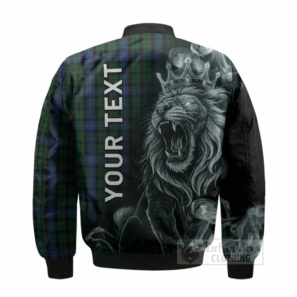 MacIntyre (McIntyre) Tartan Bomber Jacket Roaring Lion Heritage