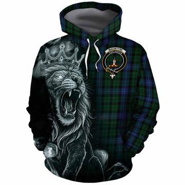 MacIntyre (McIntyre) Tartan Cotton Hoodie Roaring Lion Heritage