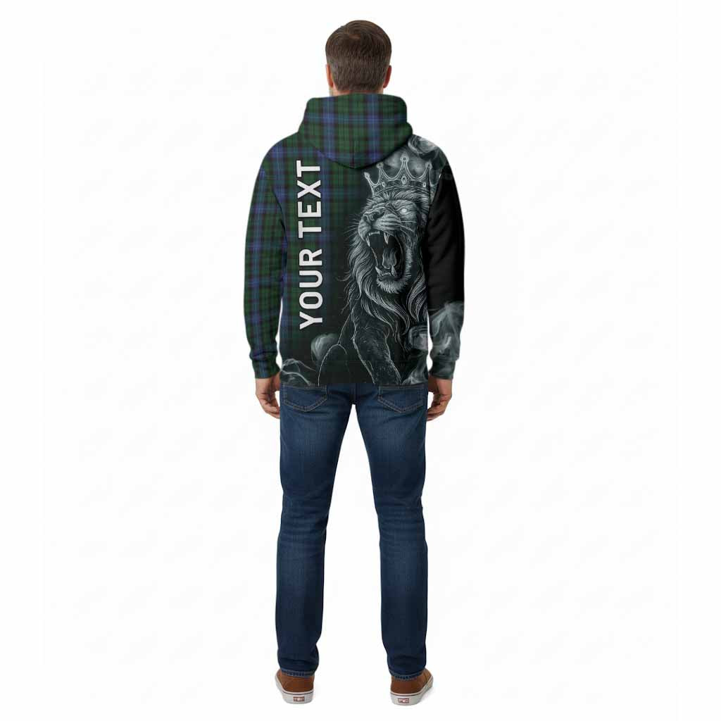 MacIntyre (McIntyre) Tartan Cotton Hoodie Roaring Lion Heritage