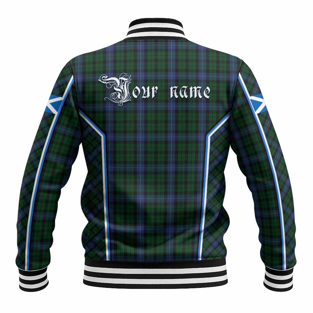 MacIntyre (McIntyre) Tartan Crest Baseball Jacket Scotland Coat of Arm Flag Style - Tartan Vibes Clothing